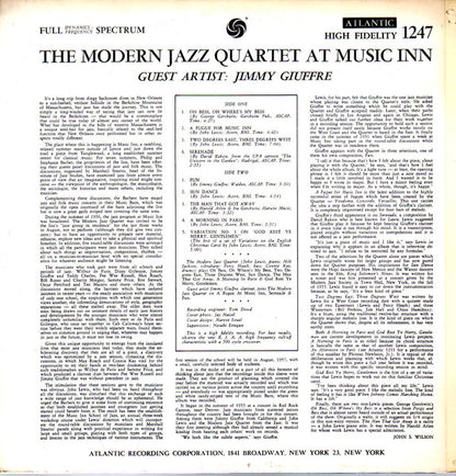 The Modern Jazz Quartet - The Modern Jazz Quartet At Music Inn