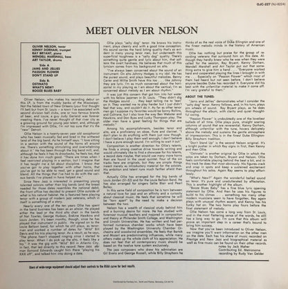 Oliver Nelson - Meet Oliver Nelson