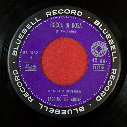 Fabrizio De André - Via Del Campo / Bocca Di Rosa (7")