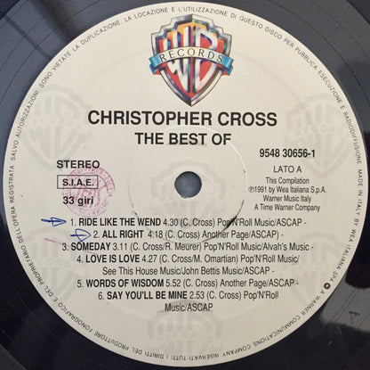 Christopher Cross - The Best Of Christopher Cross