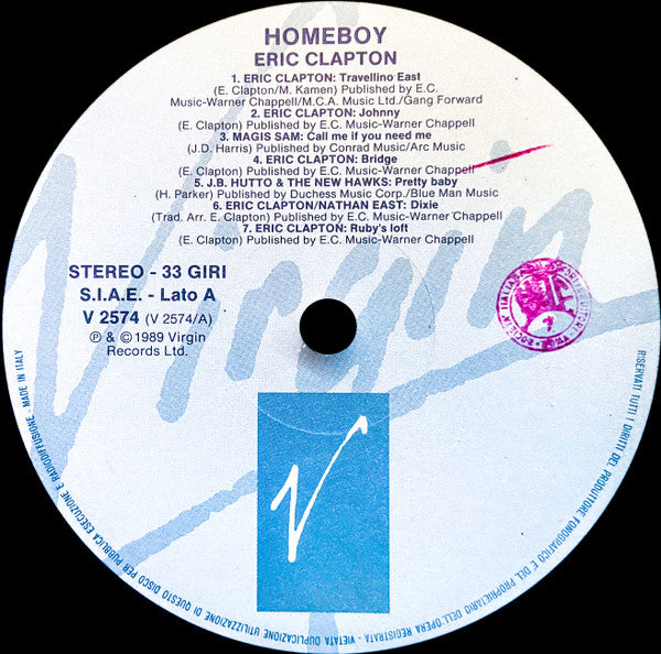 Various - Homeboy - The Original Soundtrack