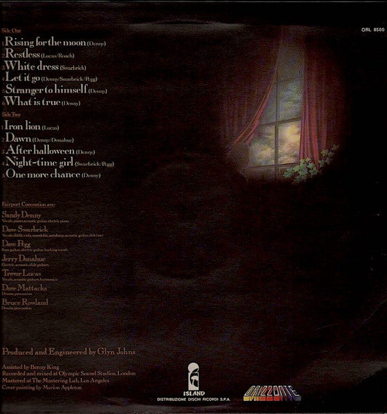 Fairport Convention - Rising For The Moon