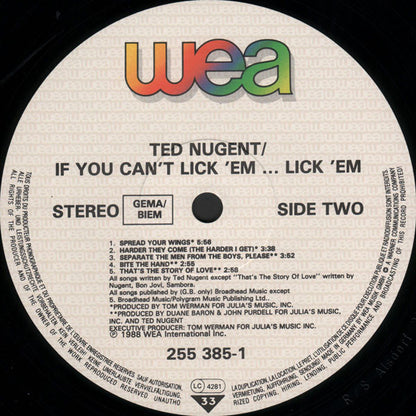 Ted Nugent - If You Can't Lick 'Em... Lick 'Em