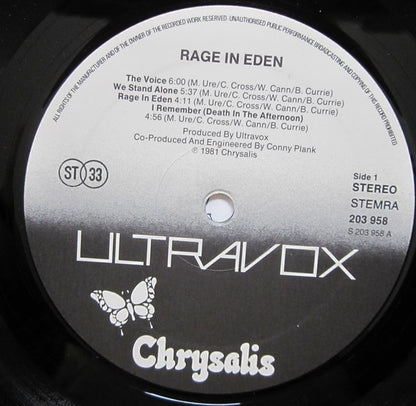 Ultravox - Rage In Eden