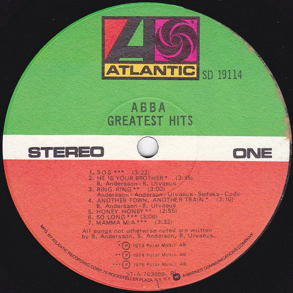 ABBA - Greatest Hits