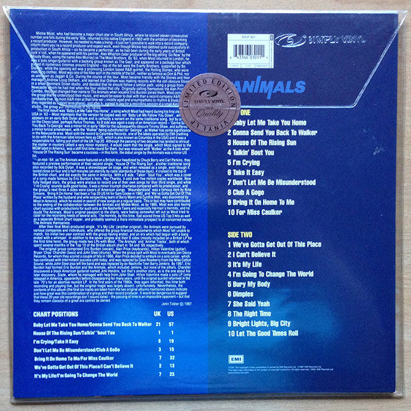The Animals - The Singles Plus