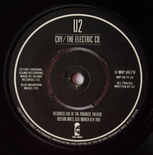 U2 - Fire (7")