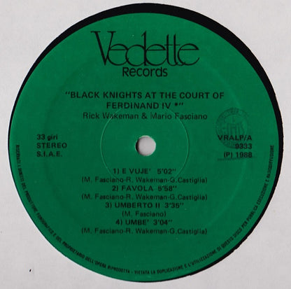 Rick Wakeman & Mario Fasciano – Black Knights At The Court Of Ferdinand IV °