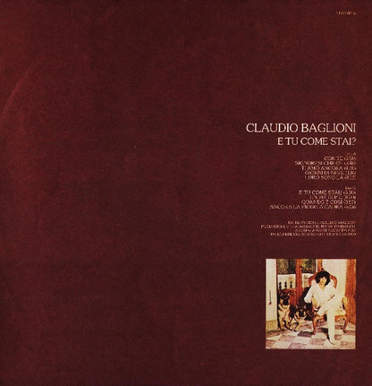 Claudio Baglioni - E Tu Come Stai?