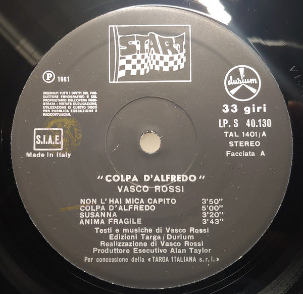 Vasco Rossi - Colpa D'Alfredo