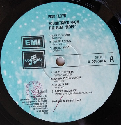 Pink Floyd - Soundtrack From The Film "More"