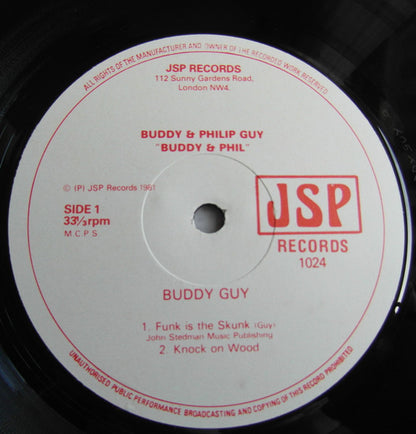 Buddy Guy And Philip Guy ‎– Buddy & Phil
