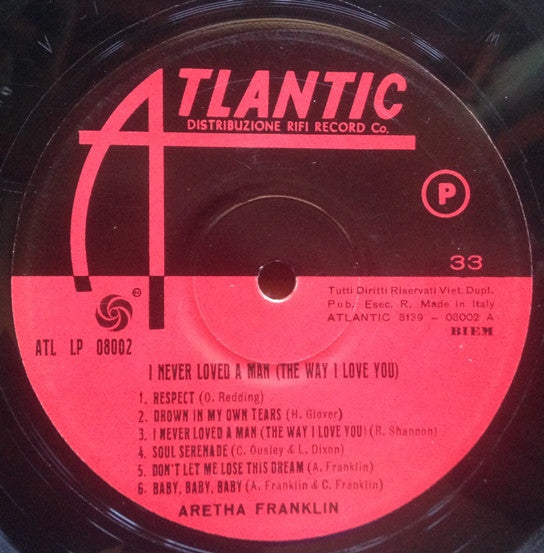 Aretha Franklin - I Never Loved A Man The Way I Love You