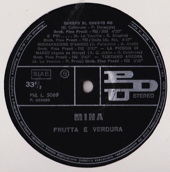 Mina - Frutta E Verdura