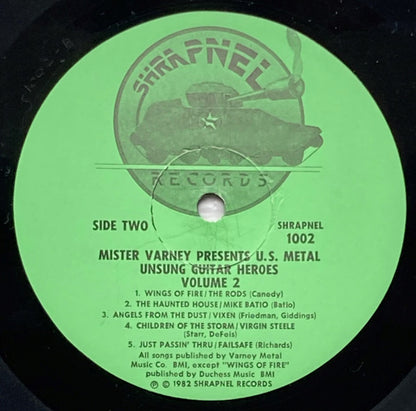 Various - (Mister Varney Presents) U.S. Metal (Unsung Guitar Heroes) Vol. II