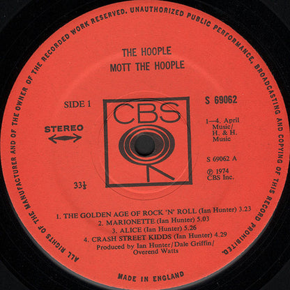 Mott The Hoople - The Hoople