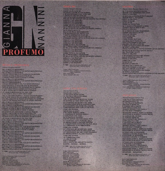 Gianna Nannini - Profumo