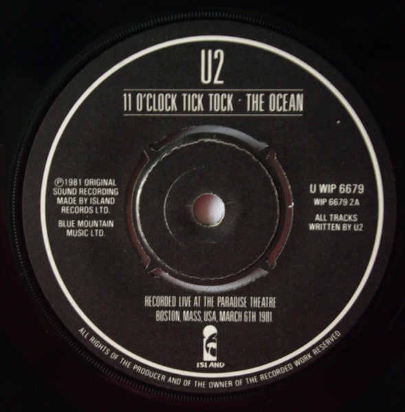 U2 - Fire (7")