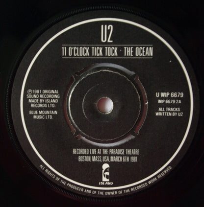 U2 - Fire (7")