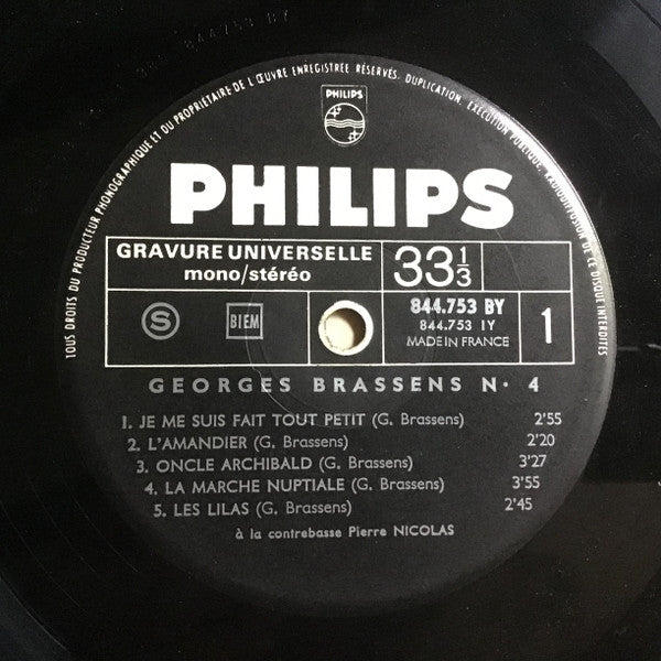 Georges Brassens - IV