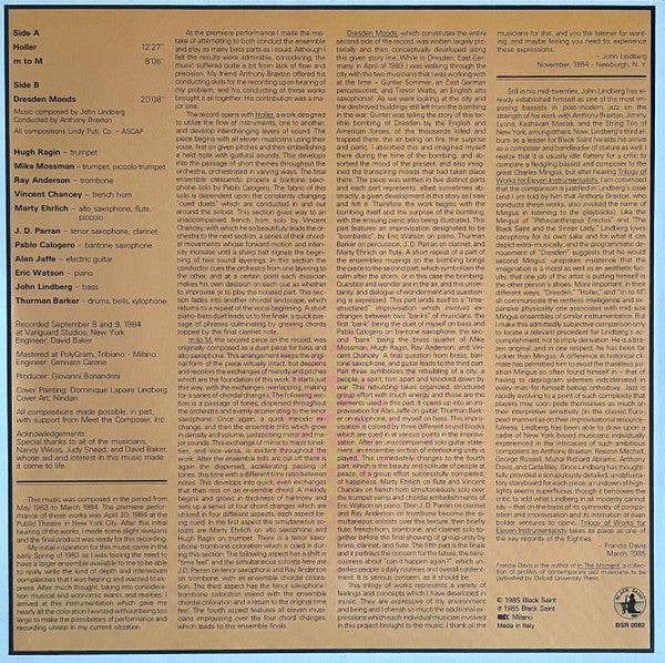 John Lindberg - Trilogy Of Works For Eleven Instrumentalists