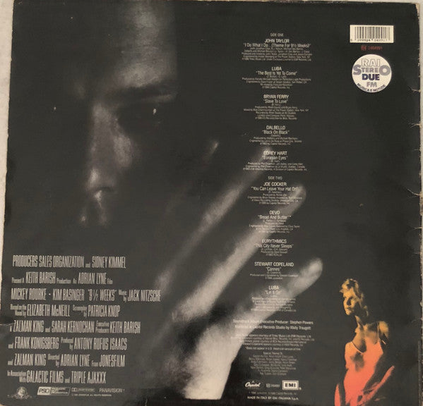 Various - 9½ Weeks - Original Motion Picture Soundtrack