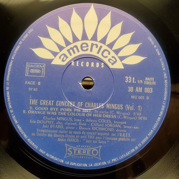 Charles Mingus - The Great Concert Of Charles Mingus