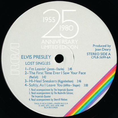 Elvis Presley - Elvis Aron Presley (1955-1980 - 25 Anniversary) (box)