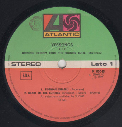 Yes - Yessongs