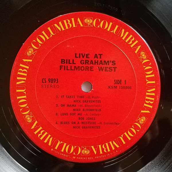 Various - Live At Bill Graham's Fillmore West