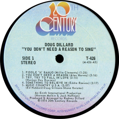 Doug Dillard - You Don't Need A Reason To Sing