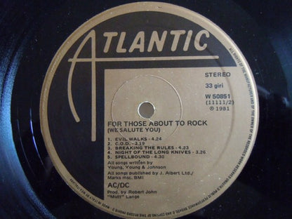 AC/DC - For Those About To Rock We Salute You
