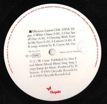 Ultravox - Lament