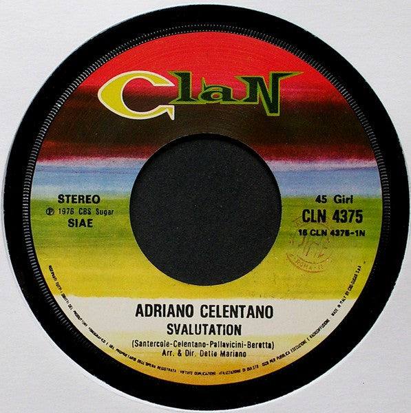 Adriano Celentano - Svalutation (7")