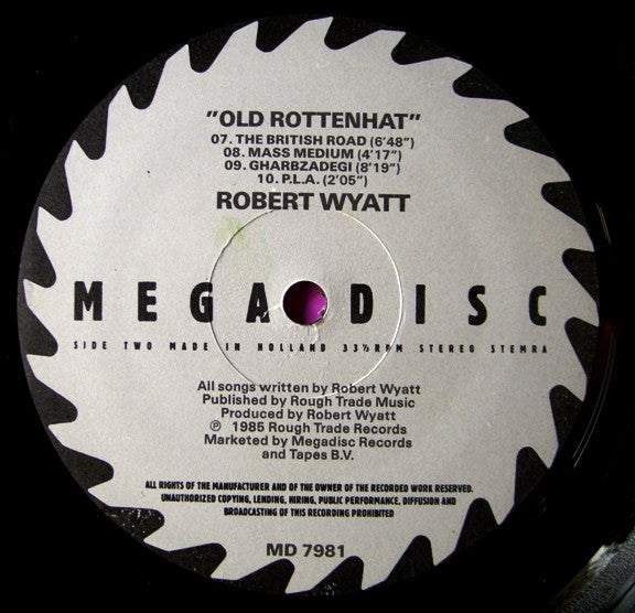Robert Wyatt - Old Rottenhat