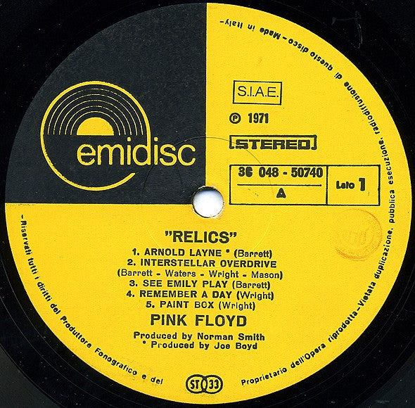Pink Floyd - Relics
