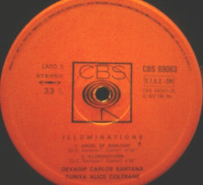 Devadip Carlos Santana & Turiya Alice Coltrane ‎– Illuminations