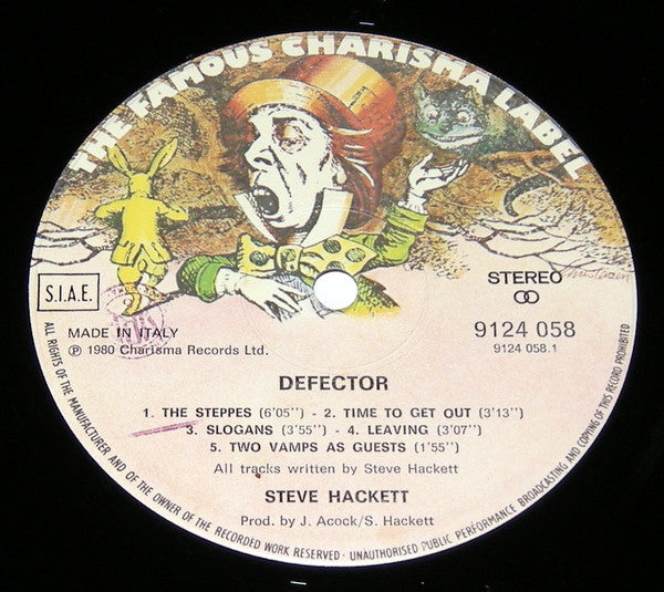 Steve Hackett - Defector