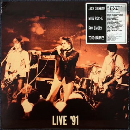 Jack Grisham / Mike Roche / Ron Emory / Todd Barnes ‎– Live '91