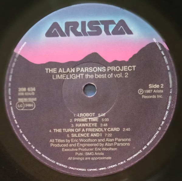 The Alan Parsons Project - Limelight - The Best Of Vol.2