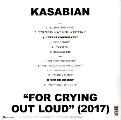 Kasabian - For Crying Out Loud (2017)