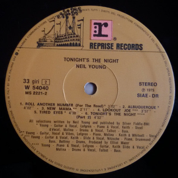 Neil Young - Tonight's The Night