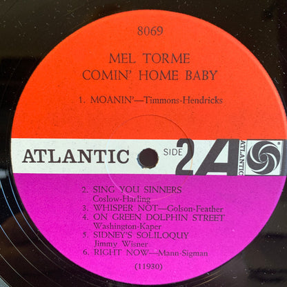 Mel Tormé - Comin' Home Baby!