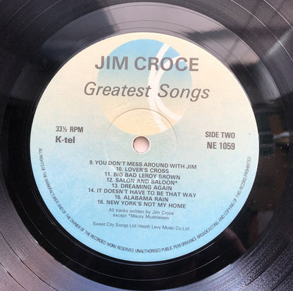 Jim Croce - His Greatest Songs