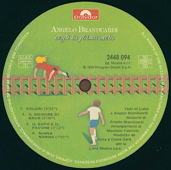 Angelo Branduardi - Cogli La Prima Mela