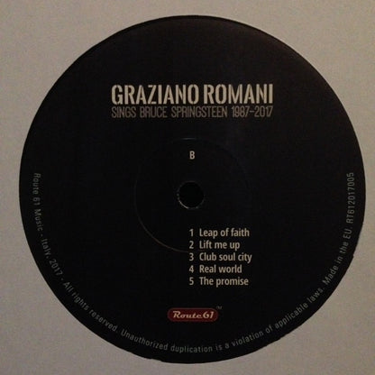 Graziano Romani - Sings Bruce Springsteen 1987-2017 (nuovo)