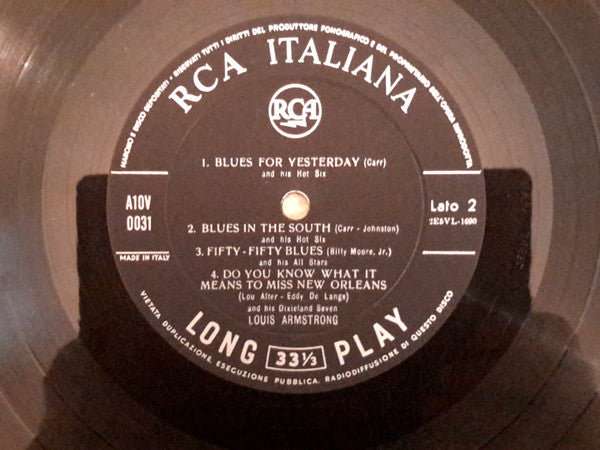 Louis Armstrong - Sings The Blues
