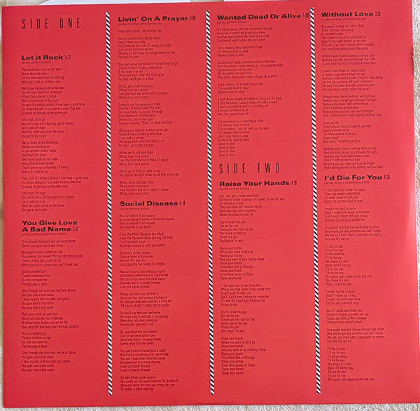 Bon Jovi - Slippery When Wet (nuovo)