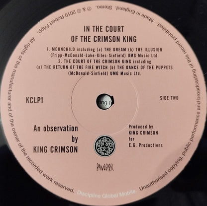 King Crimson - In The Court Of The Crimson King (An Observation By King Crimson) - (nuovo)