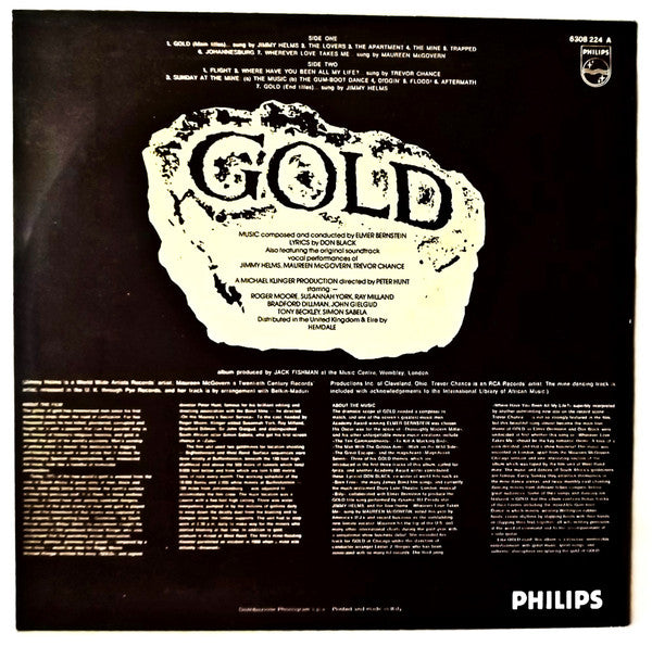 Elmer Bernstein - Gold (The Original Soundtrack Music And Artists)